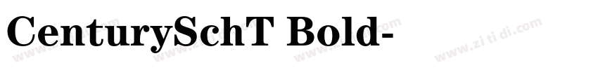 CenturySchT Bold字体转换 CenturySchT Bold字体转换